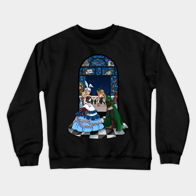 Alice & Robin (Cutout / Bright ver.) Crewneck Sweatshirt by artsy_alice